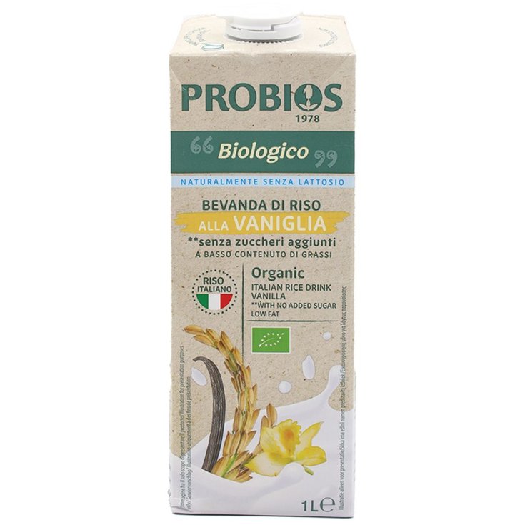 Rice&Rice Bevanda Di Riso Alla Vaniglia Probios 1l