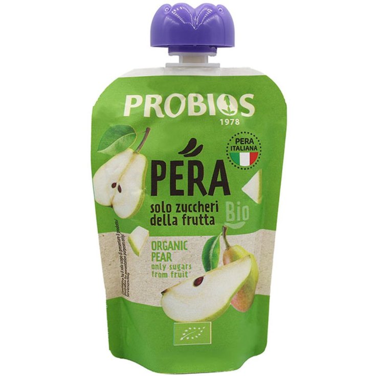 100% Polpa Di Frutta Pera Italiana Probios 100g