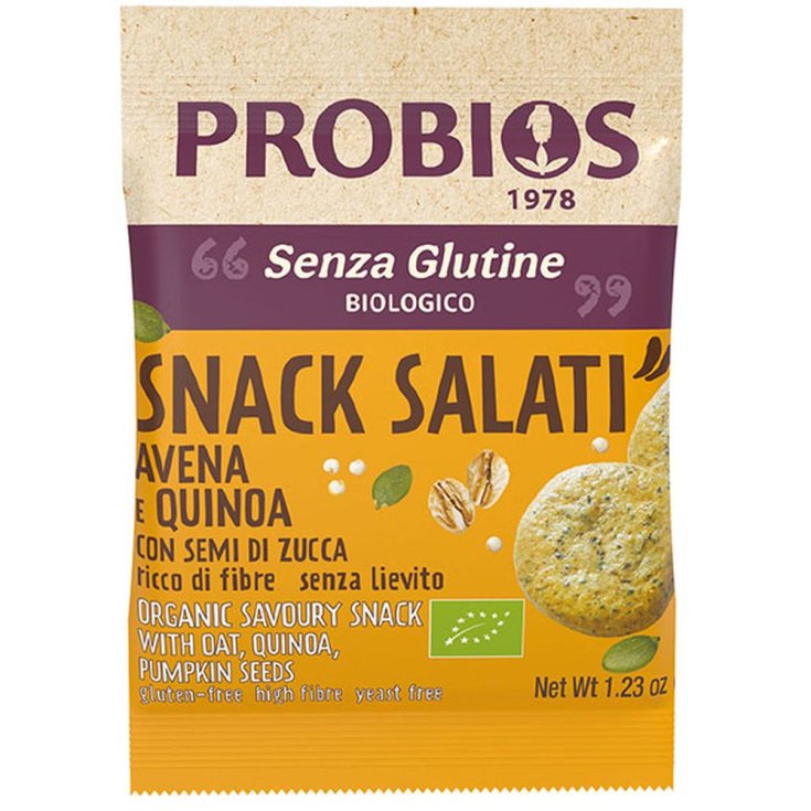 Altri Cereali Snack Avena E Quinoa Probios 35g