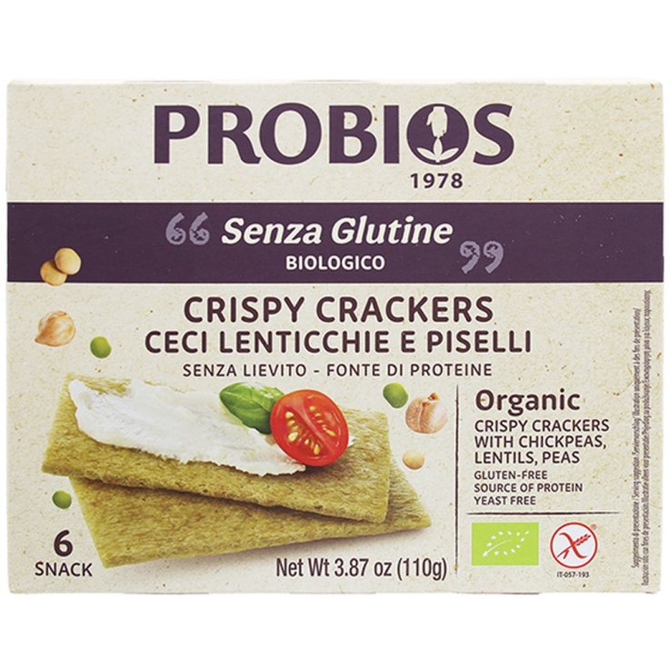 Crispy Crackers con Legumi Altri Cereali 110g