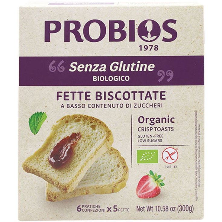 Fette Biscottate Senza Glutine Probios 300g