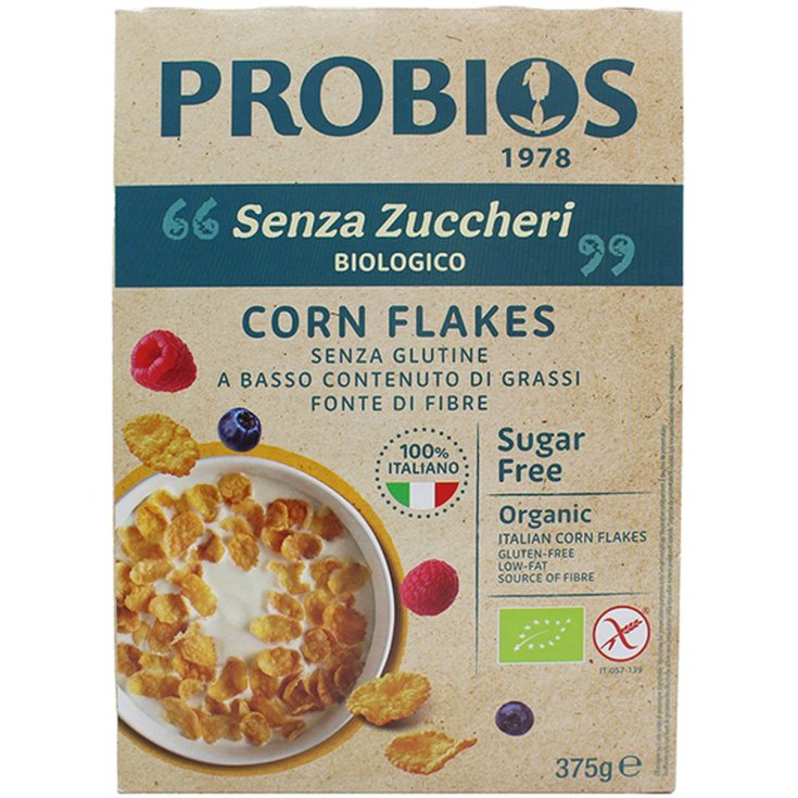 Corn Flakes Senza Zuccheri Probios 375g