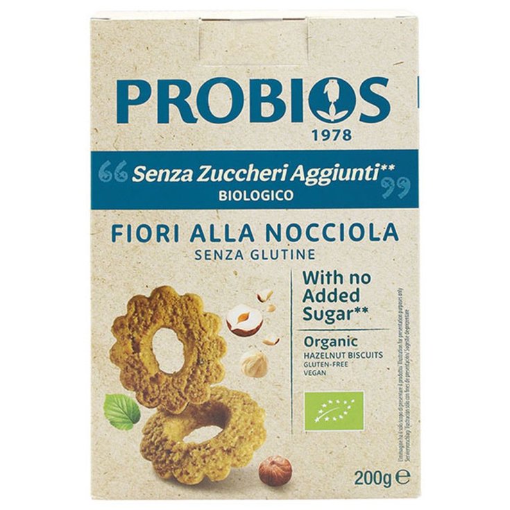 Fiori alla Nocciola Senza Zuccheri Aggiunti ProBios 200g