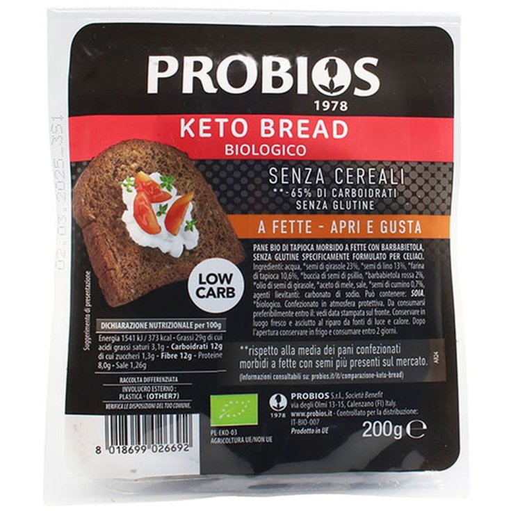 Keto Bread Probios 200g