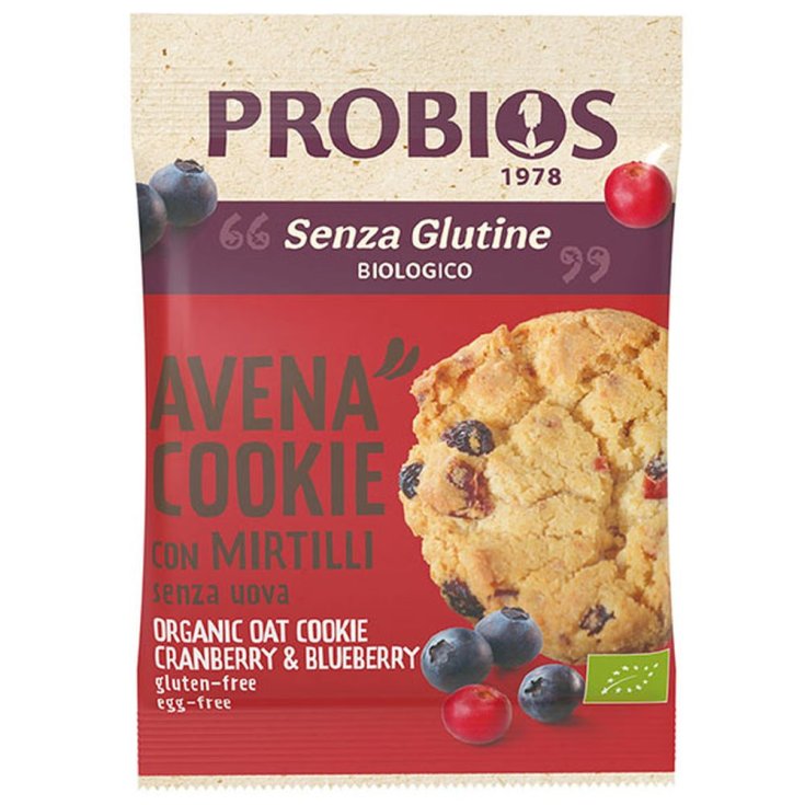 Avena Cookies con Mirtilli Probios 40g