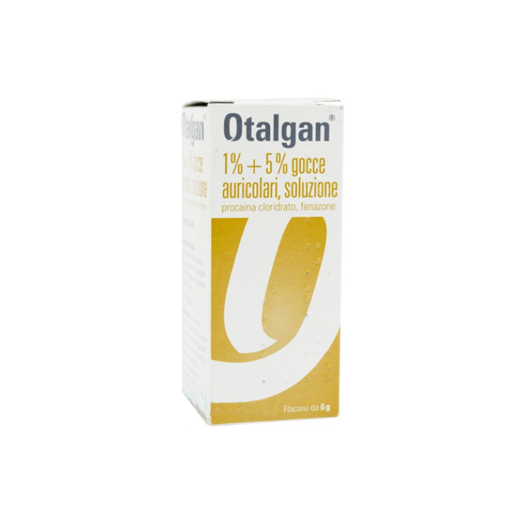 Otalgan 1%+5% Gocce Auricolari Soluzione 6g