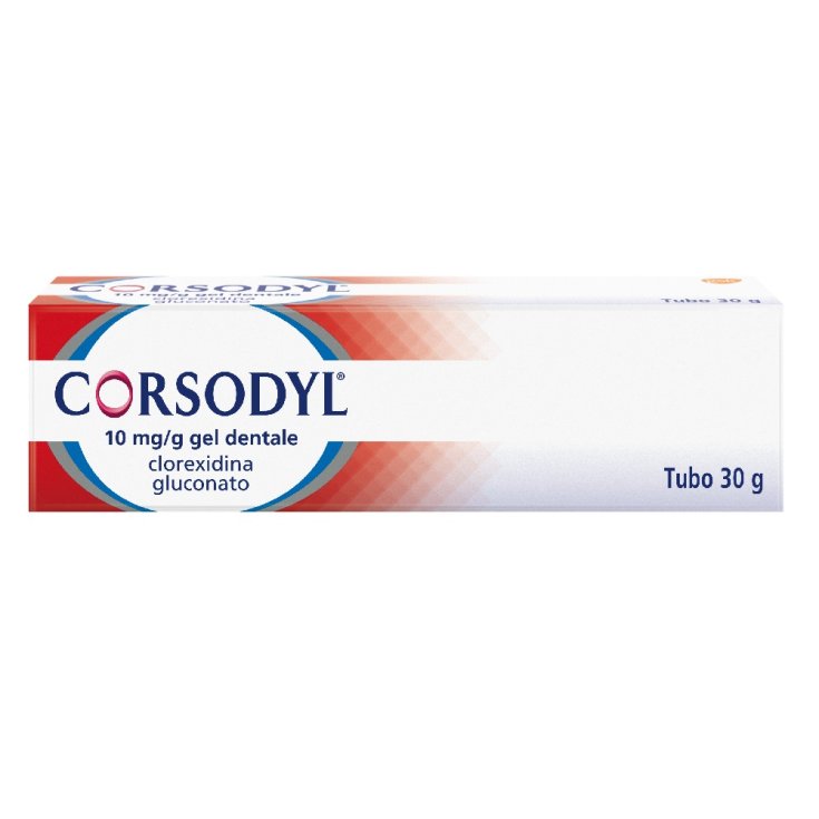 Corsodyl 1g/100g Gel Dentale Azione Disinfettante Del Cavo Orale Tubetto 30g