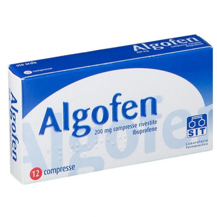 Algofen 200mg SIT Laboratorio Farmaceutico 12 Compresse 