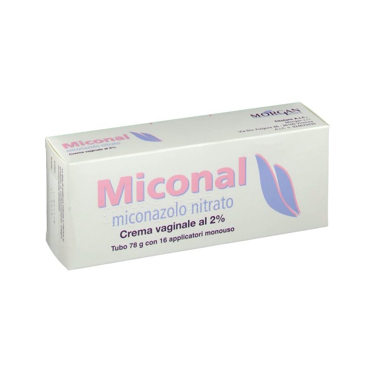 Miconal 2% Crema Vaginale Morgan Pharma 78g + Applicatori 