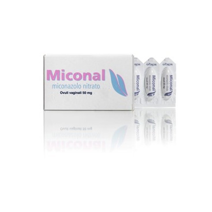 Miconal 50mg Morgan Pharma 15 Ovuli Vaginali