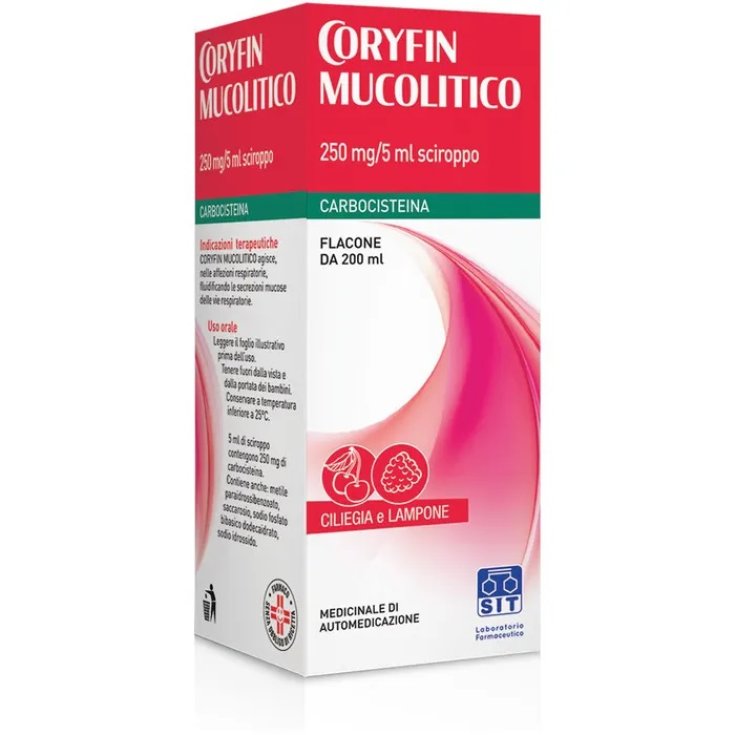 Coryfin Mucolitico SIT Laboratorio Farmaceutico 200ml