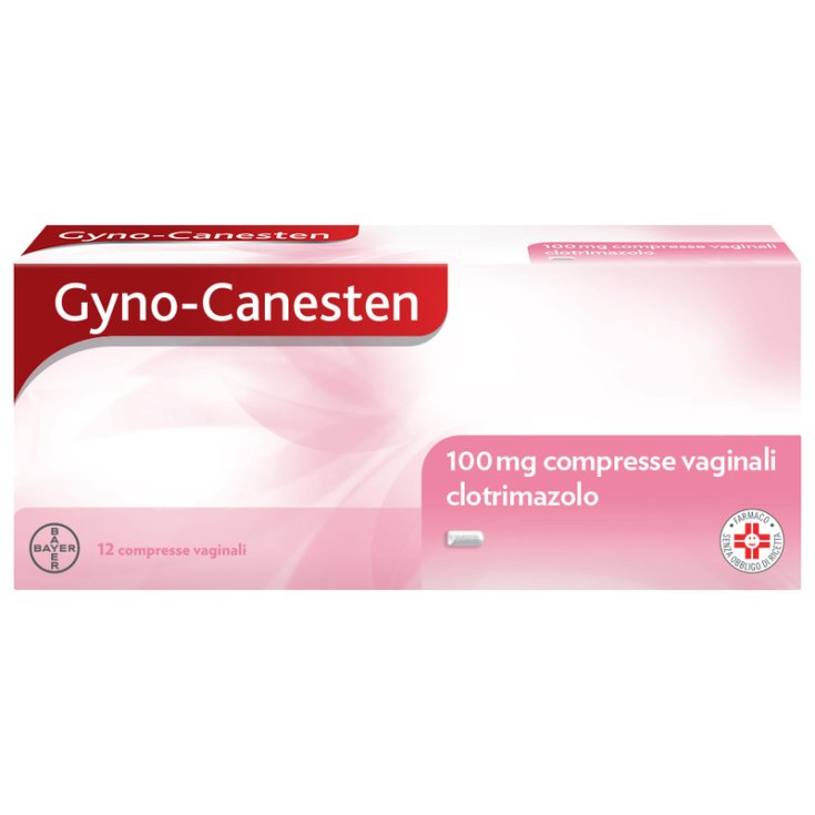 Gyno-Canesten Bayer 12 Vaginal Tablets 100mg