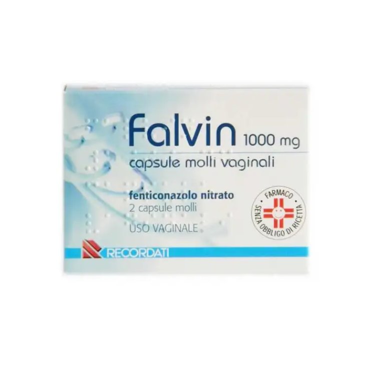 Recordati Falvin 2 Ovuli Vaginali 1000mg