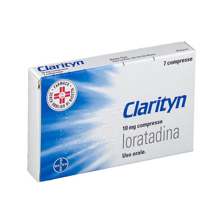 Clarityn Antistaminico Trattamento Rinite Allergica Orticaria 7 Cpr