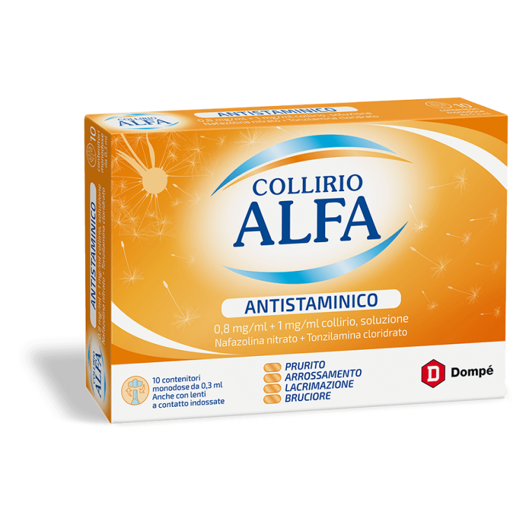 Collirio Alfa Antistaminico 10 Monodose Da 0,3ml