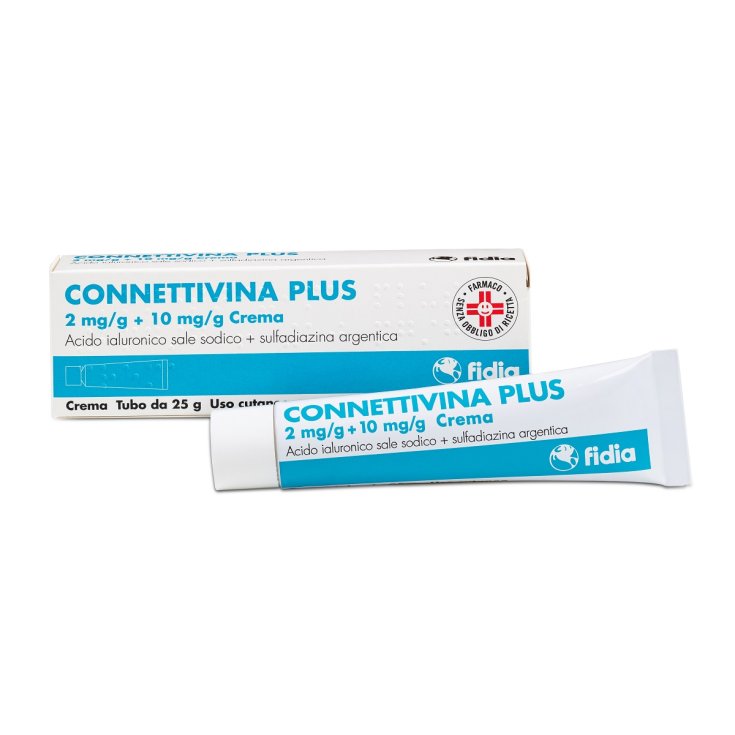 Connettivina Plus 0,2% + 1% Crema Fidia 25g