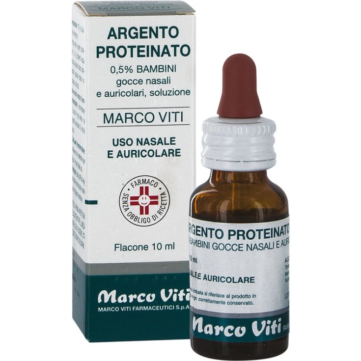 Argento Proteinato 0.5% Bambini Marco Viti 10 ml