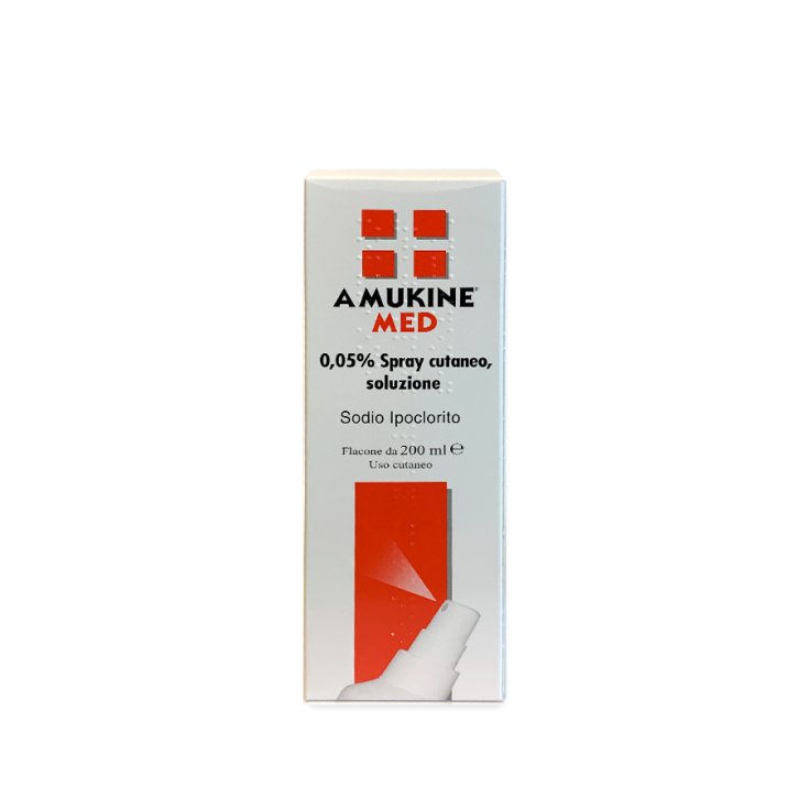 Amukine Med 0,05% Angelini Spray Cutaneo 200ml