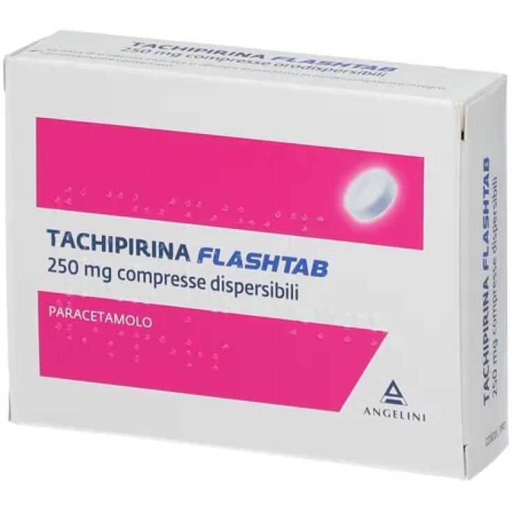 Tachipirina Flashtab 250mg Angelini 12 Compresse