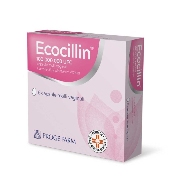 Ecocillin® Proge Farm® 6 Capsule Molli Vaginali