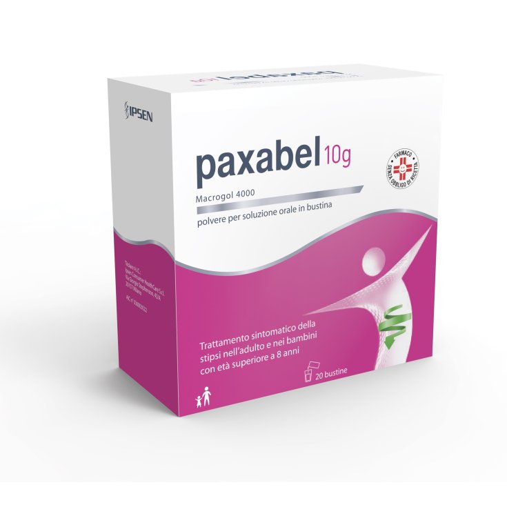 Paxabel 10g Polvere Per Soluzione Orale  20 Bustine