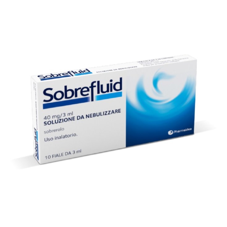 Sobrefluid 40mg/3ml Soluzione Da Nebulizzare Pharmaidea 10 Fiale Da 3ml