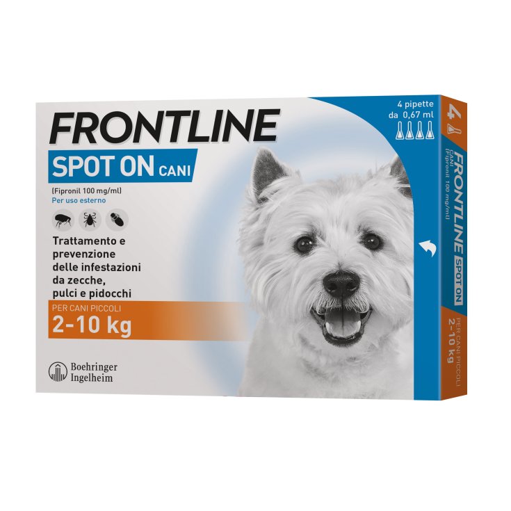 Frontline Spot On Cani 2-10Kg 4 Pipette