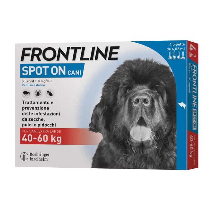 Frontline Spot On Cani 40-60Kg 4 Pipette