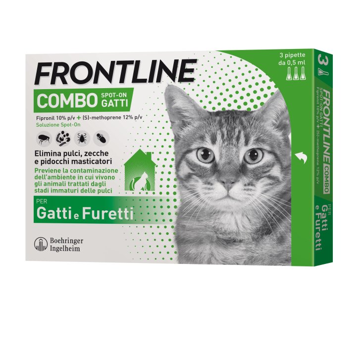 Frontline Combo Gatti e Furetti 3 Pipette