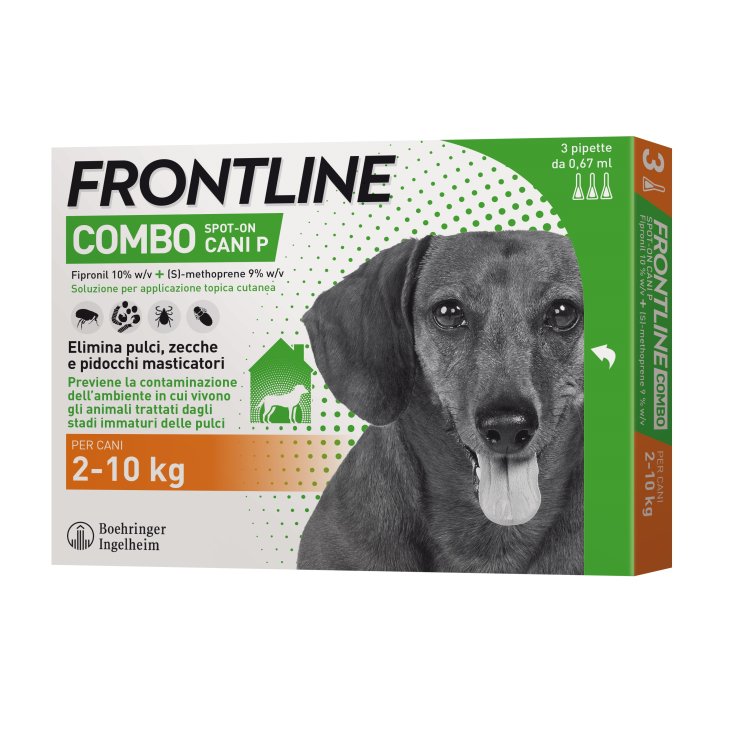 Frontline Combo Cani 2-10Kg 3 Pipette