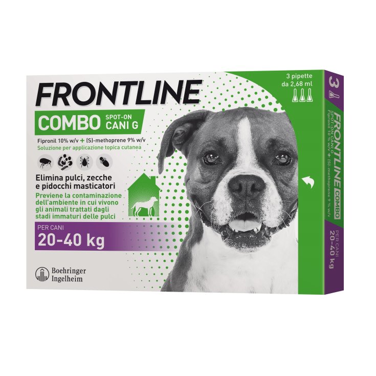 Frontline Combo Cani 20-40Kg 3 Pipette