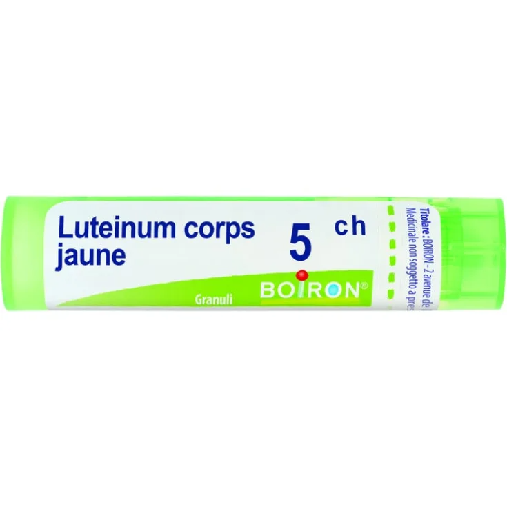 Luteinum Corps Jaune 5CH Boiron 80 Granuli