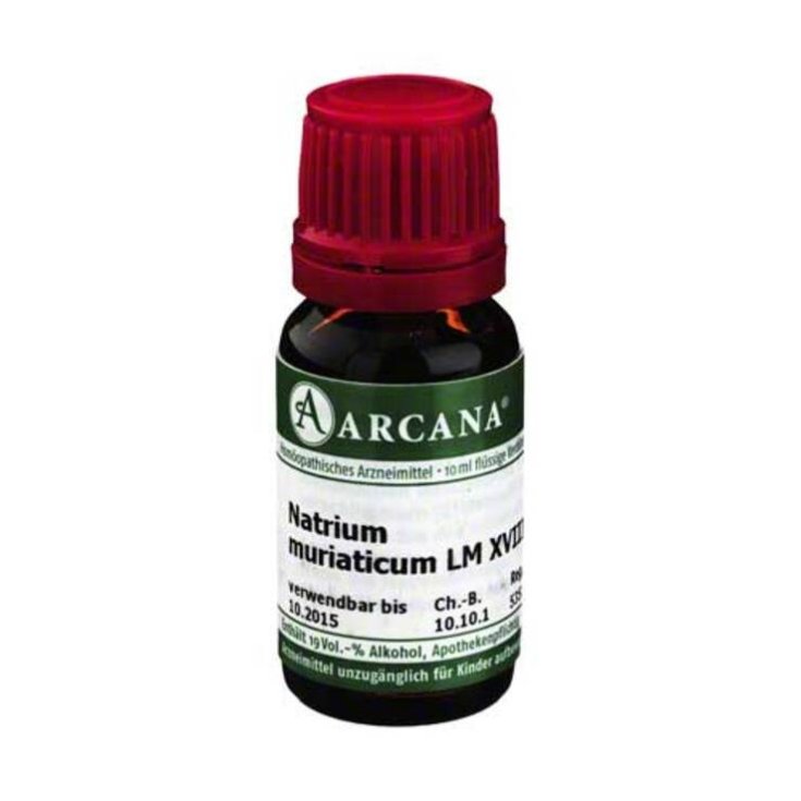 Natrium Muriaticum LM XVIII Arcana 10ml