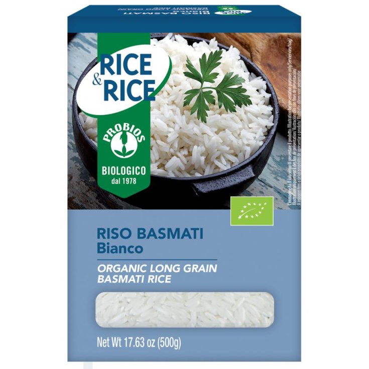Rice&Rice Riso Basmati Bianco Probios 500g