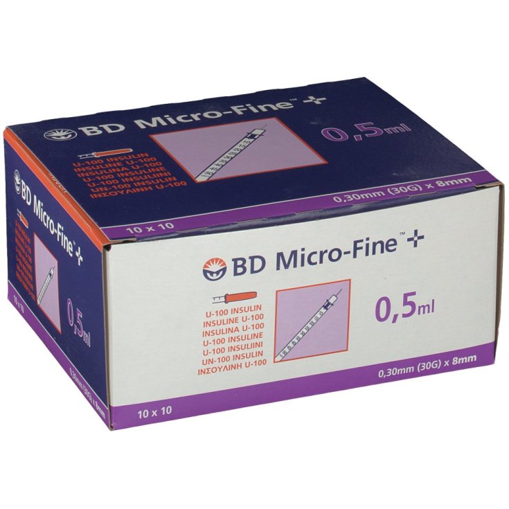 Micro-Fine G30 0.5 ml BD 30 Pezzi - Farmacia Loreto