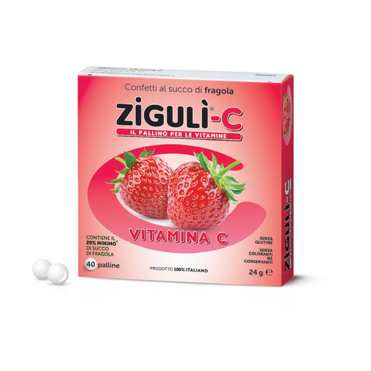Ziguli'- C Vitamina-C Fragola Ziguli'- C Vitamina-C Fragola