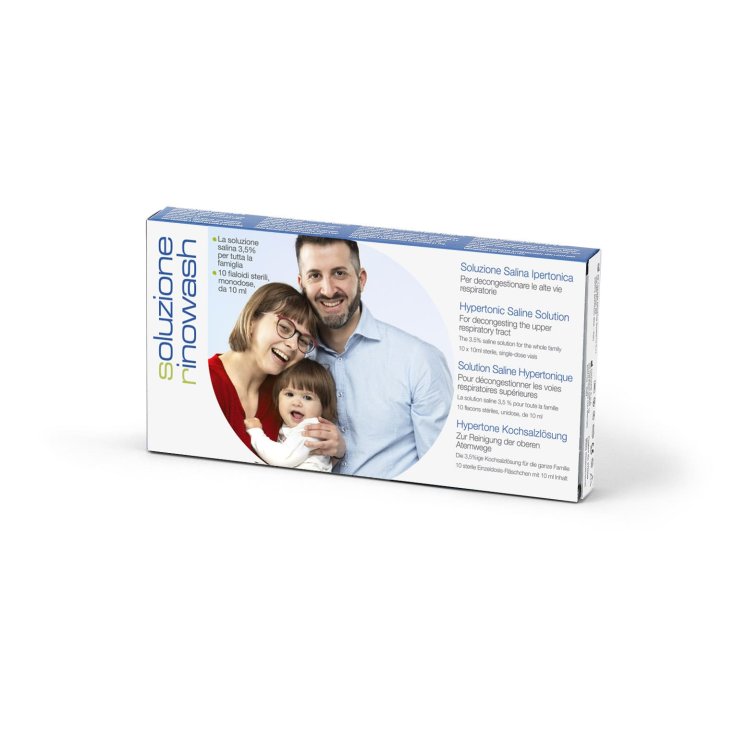 Air Liquide Rinowash Soluzione Salina Ipertonica 10 Fiale Da 10ml