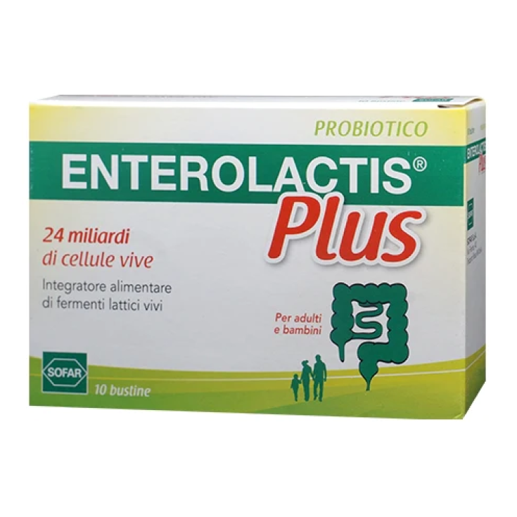 Enterolactis Plus Polvere Sofar 10 Bustine