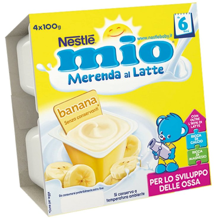 mio Merenda al Latte Nestlé Banana 4x100g