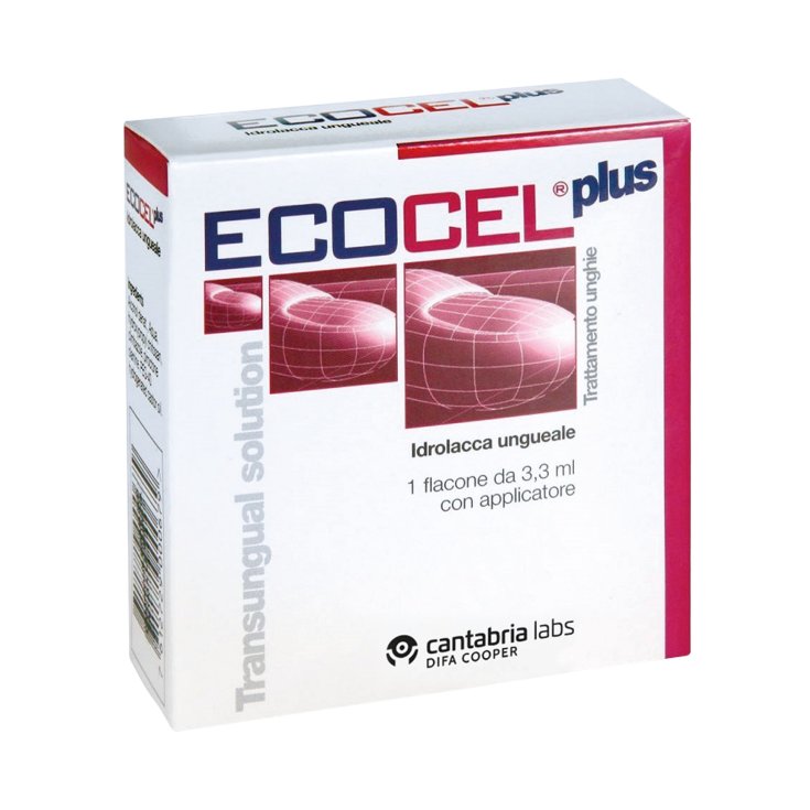 Ecocel Plus Idrolacca Ungueale 3,3ml