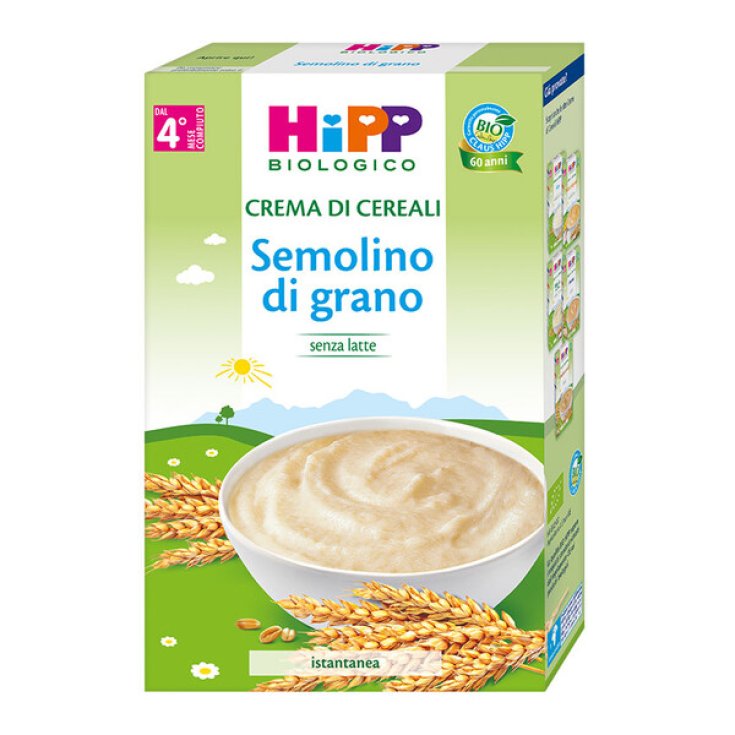 HiPP Organic Cream For Semolina Cereals Wheat 200g