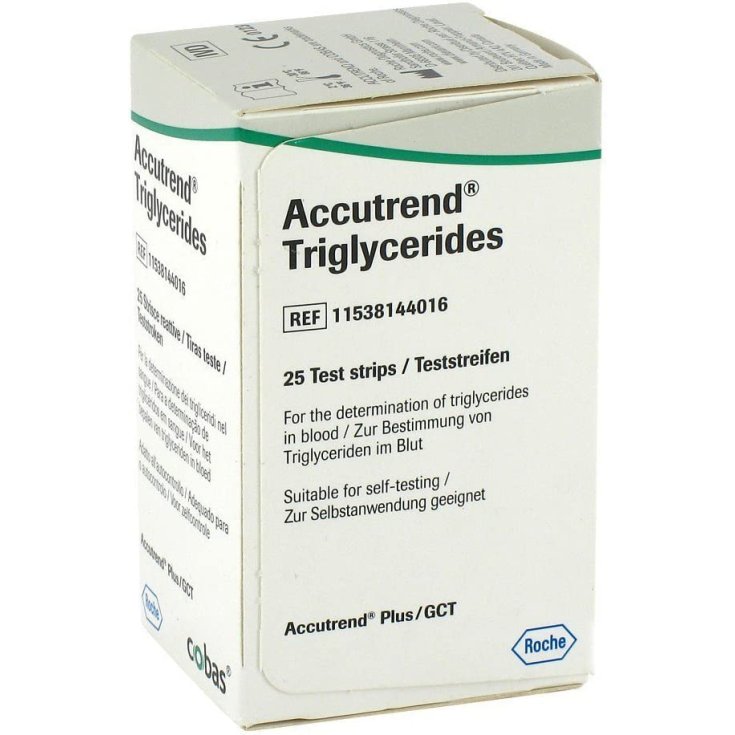 Accutrend Trigliceridi Roche 25 Strisce Reattive