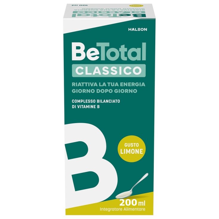 Be-Total Sciroppo Gusto Limone Integratore Alimentare 100ml