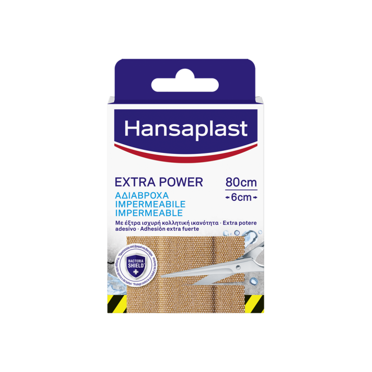 Hansaplast Extra Power 80x6cm 8 Strisce