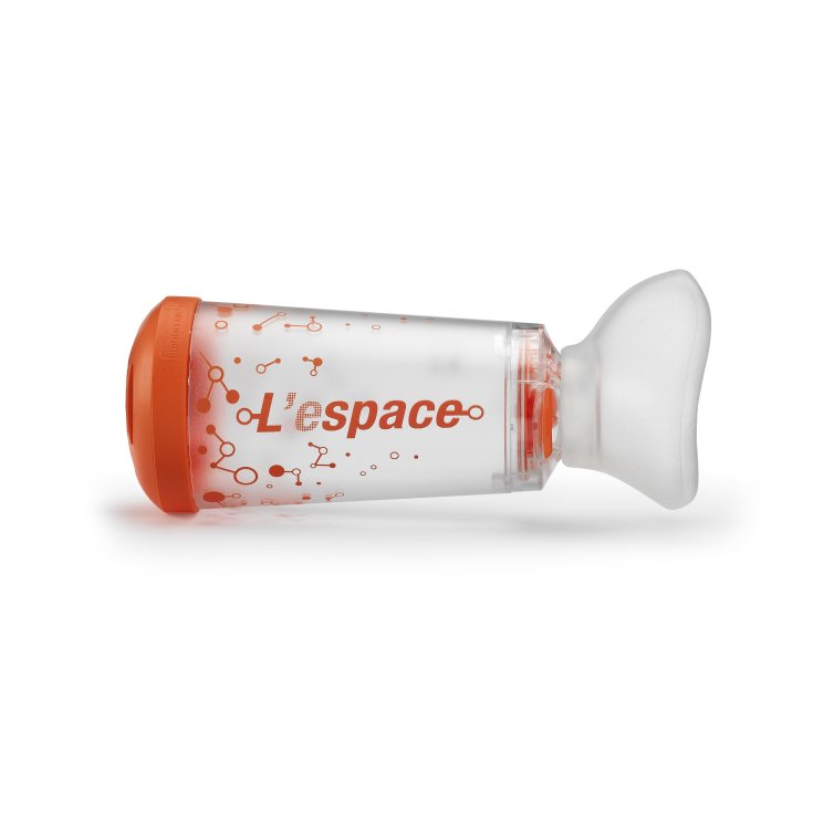 L'espace Infant Con Maschera Arancio