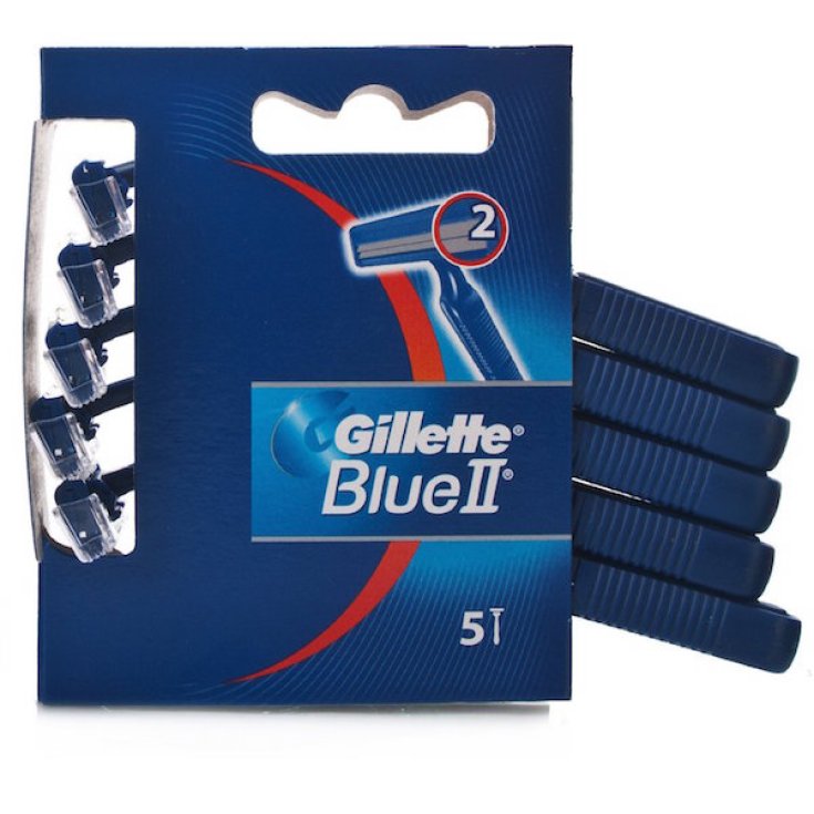 GILLETTE® RASOIO BILAMA BLU II X5