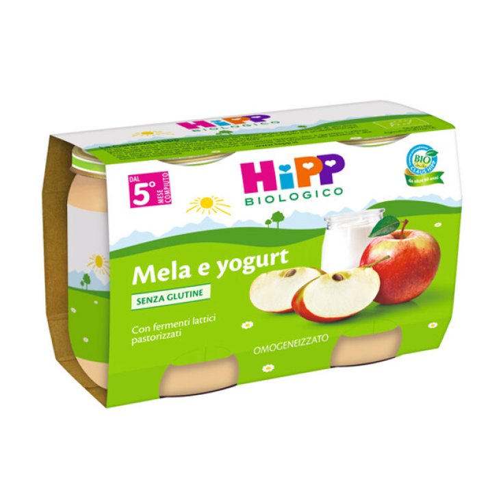 Mela Yogurt HiPP Biologico 2x125g
