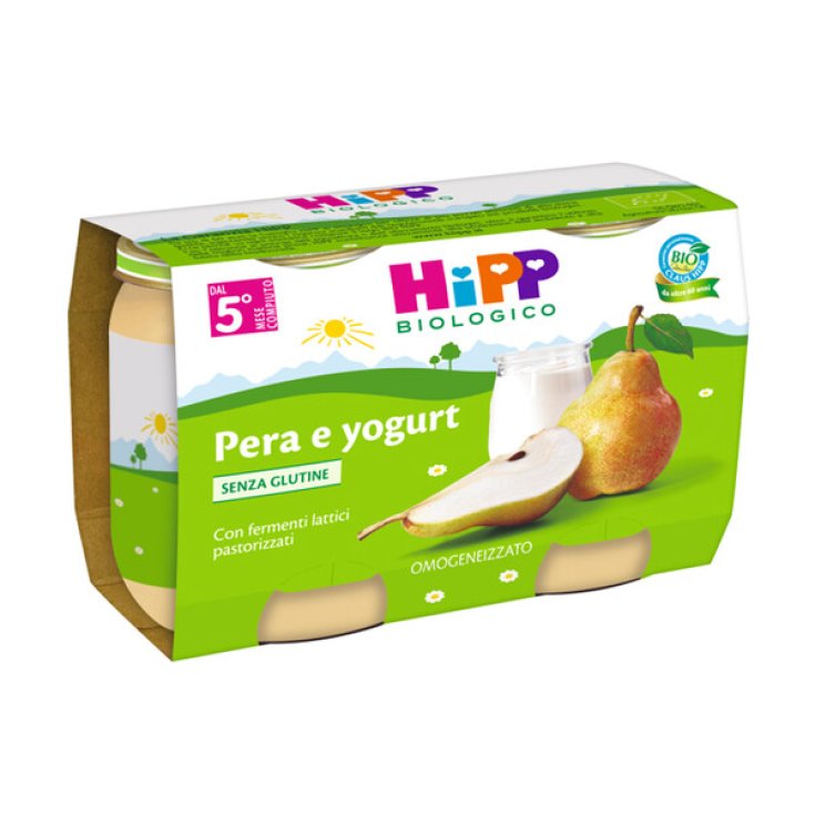 Pera Yogurt HiPP Biologico 2x125g