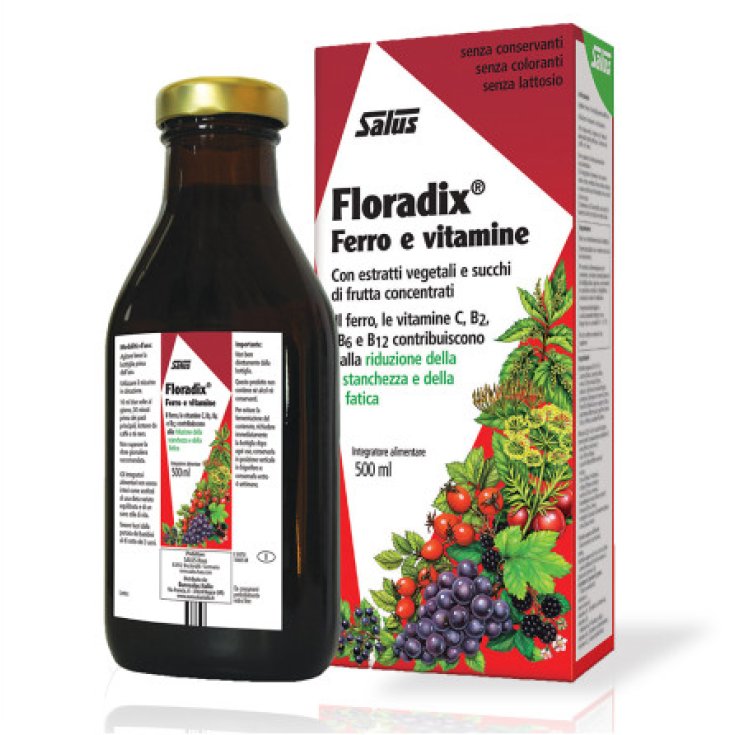 Floradix Ferro E Vitamine Salus 500ml