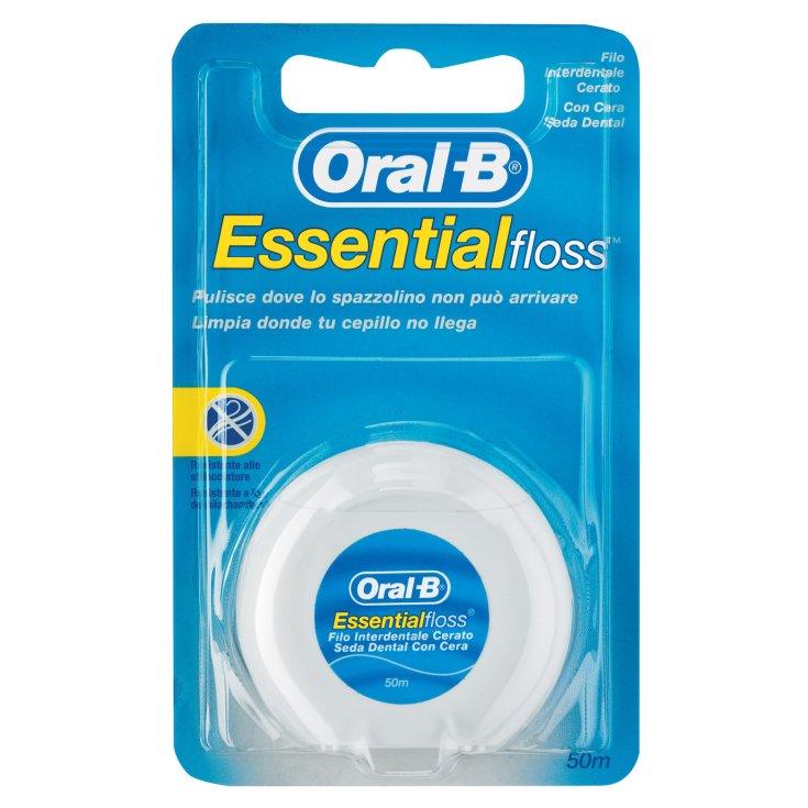 Oral-B® Essentialfloss™ Filo Interdentale Cerato 50mt